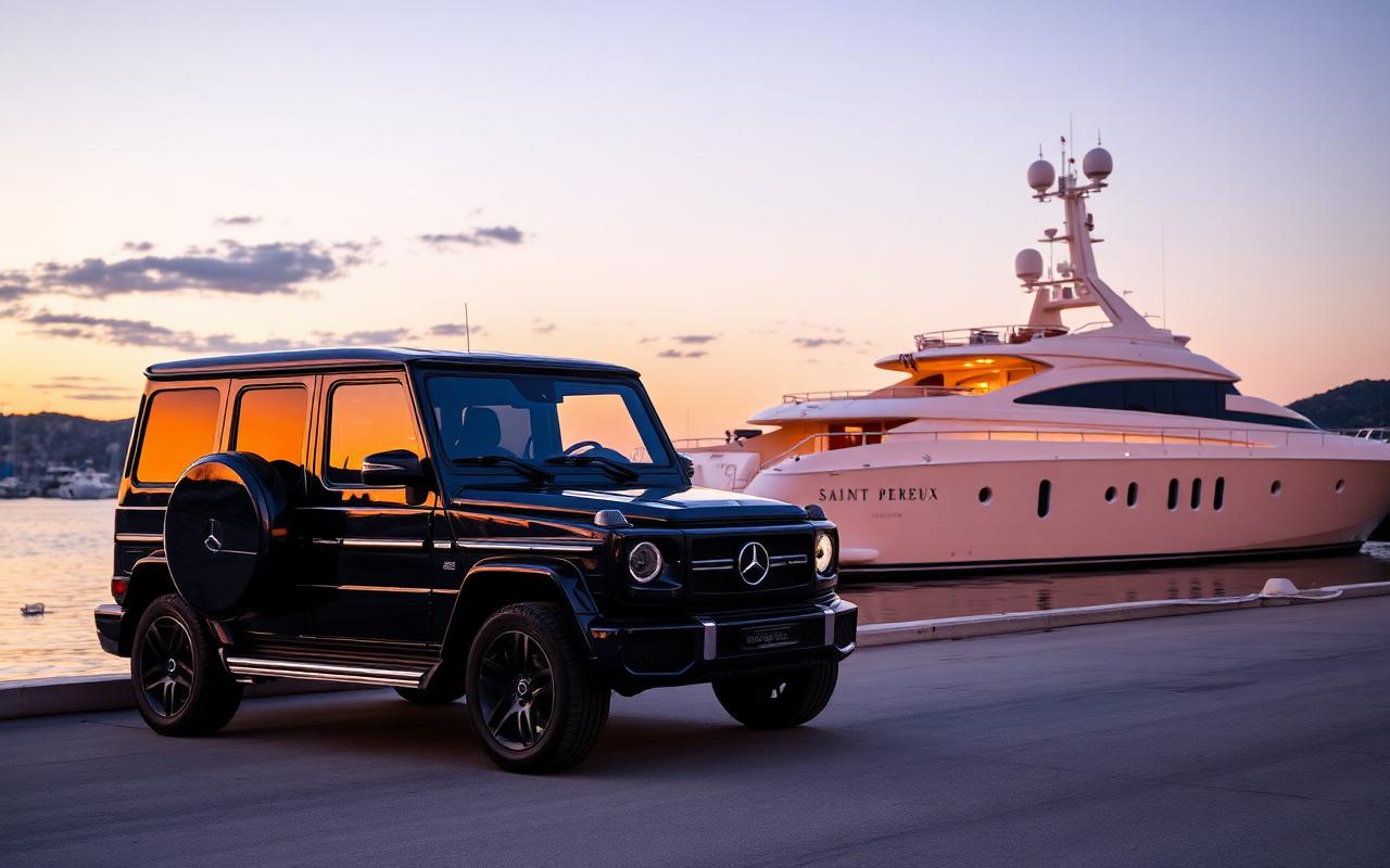 Mercedes + Yacht