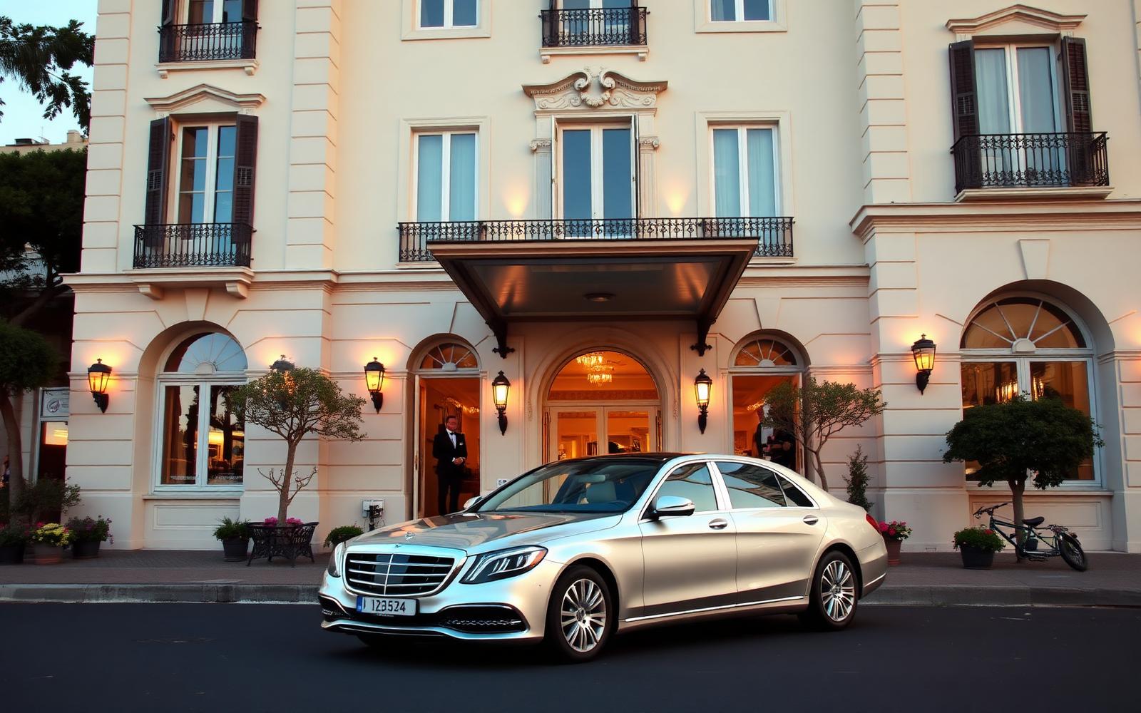 Mercedes + Hôtel 5 étoiles