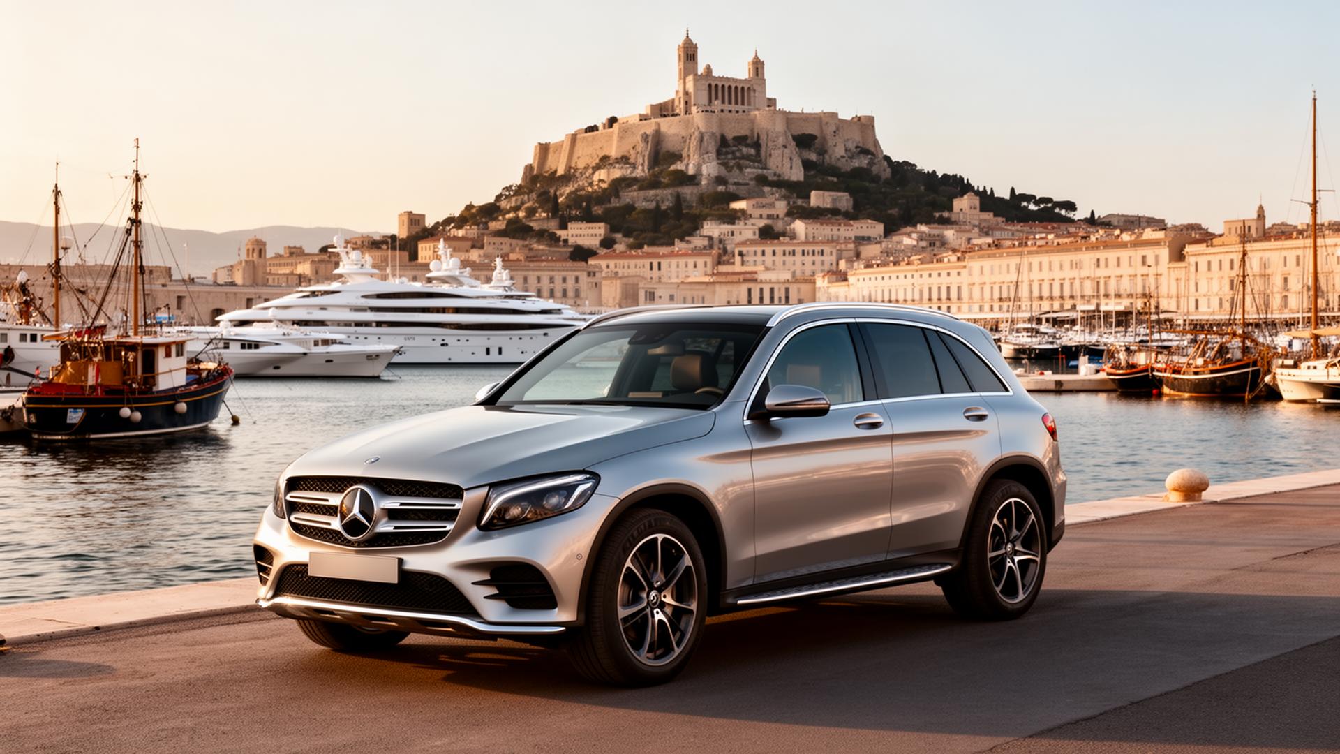 Mercedes-Benz GLC à Marseille — Vieux-Port
